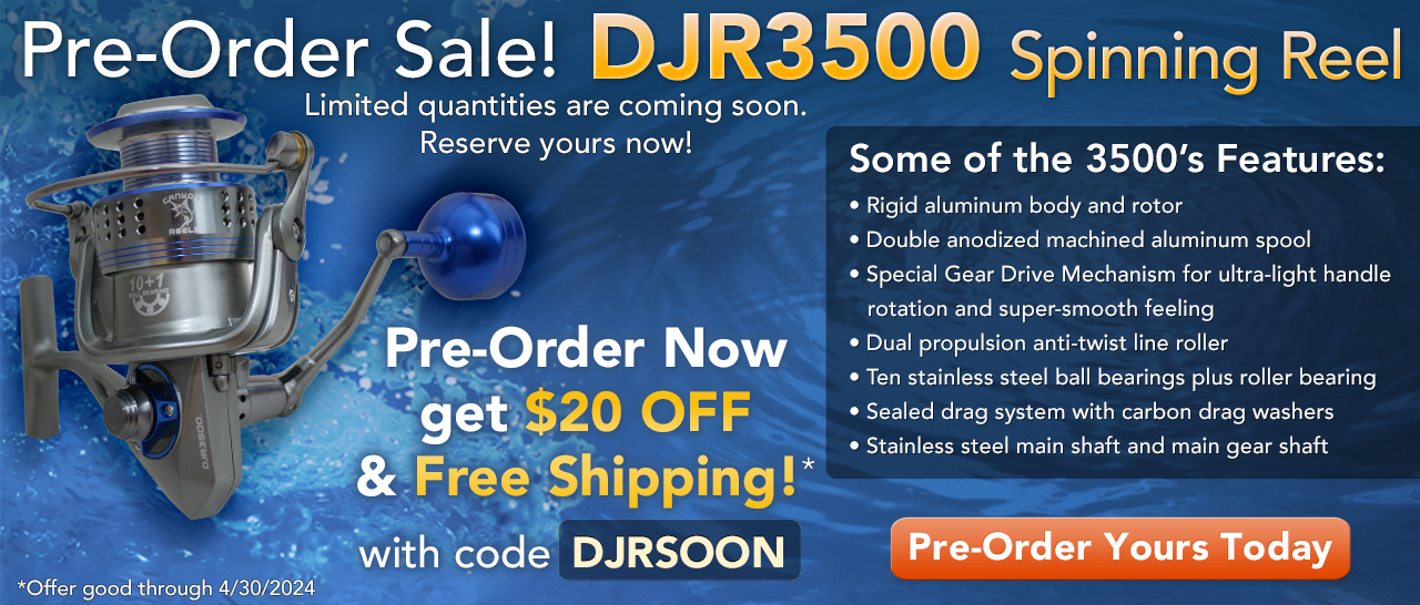 Use code DJRSOON to get $20 off and free shipping on your pre-order of the DJR3500